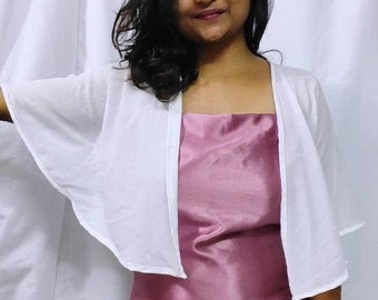 white shrugs for ladies
