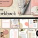 Workbook Template for Canva, Workbook Course Template, Checklist Template, Canva Printables, Canva Planner, Canva Tracking Templates, Serene 