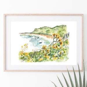 Rhossili Bay, Swansea | A4 Giclée Art Print | Wales