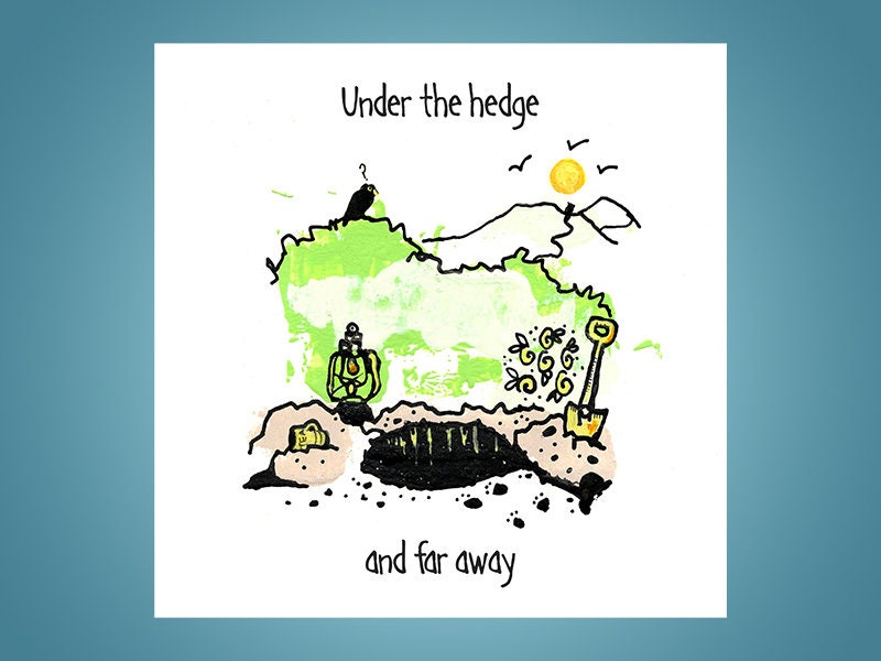 Greetings Card Funny Narrative Short Story Gift Original Artwork