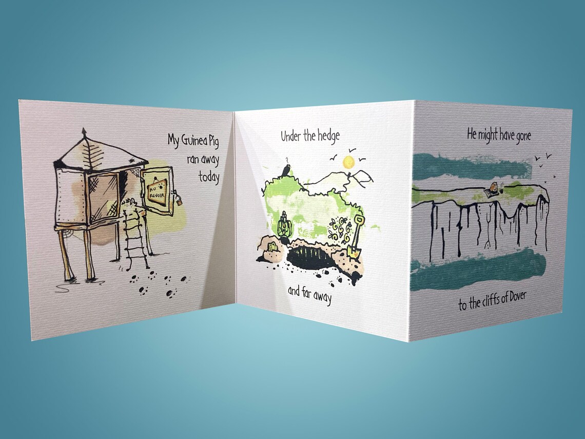 Greetings Card Funny Narrative Short Story Gift Etsy Ireland