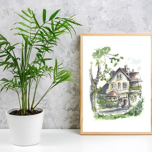 The Woodman, Highgate A4 Giclée Print Limited Edition image 1