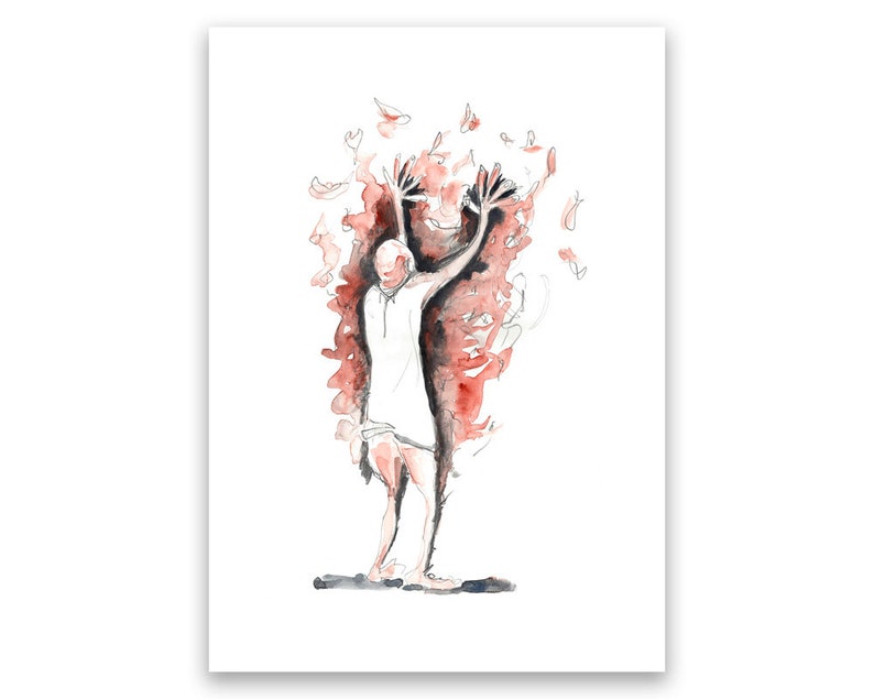 Visitation A4 Giclée Print Art Illustration image 3