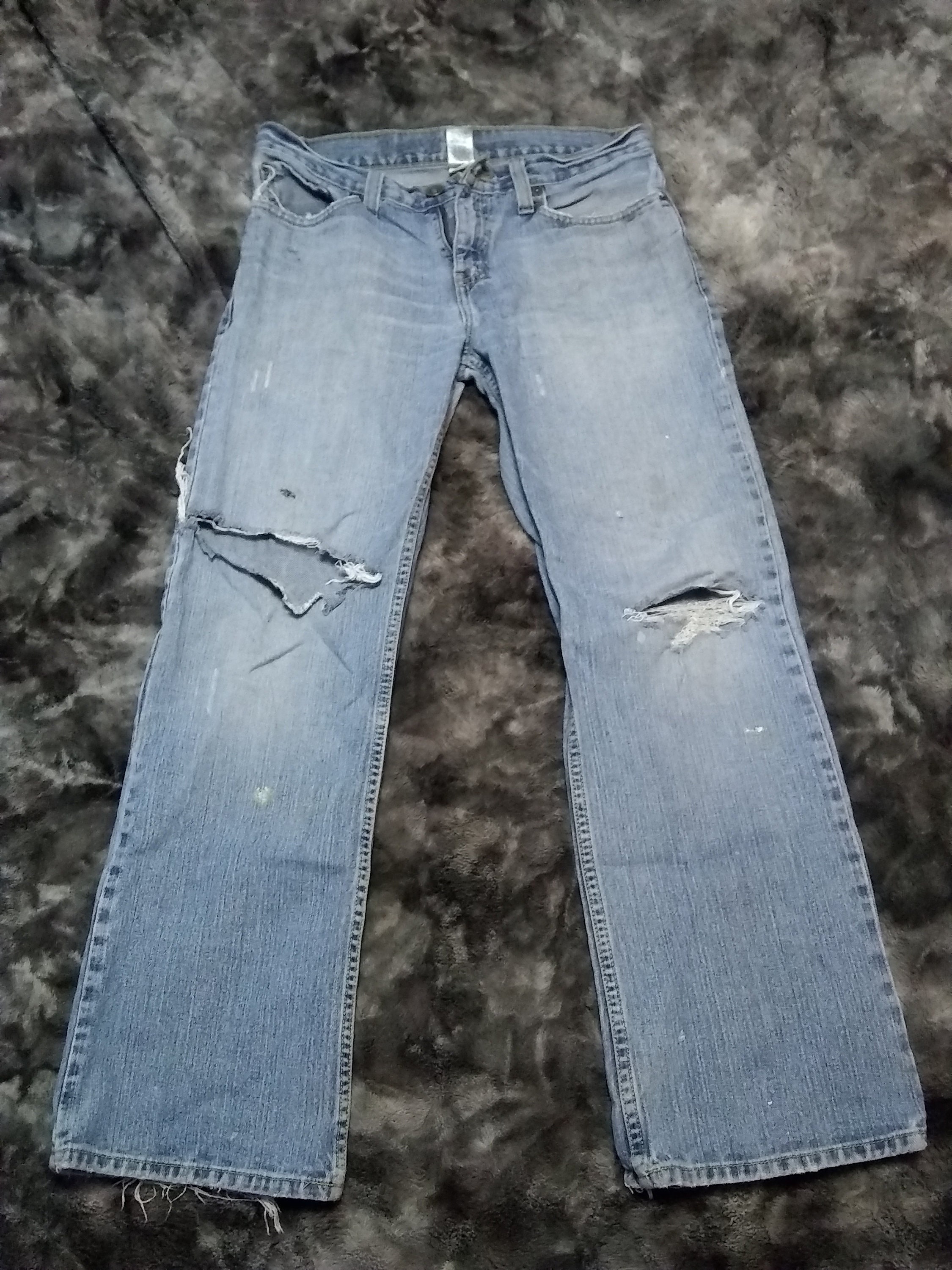 Ripped Levis - Etsy