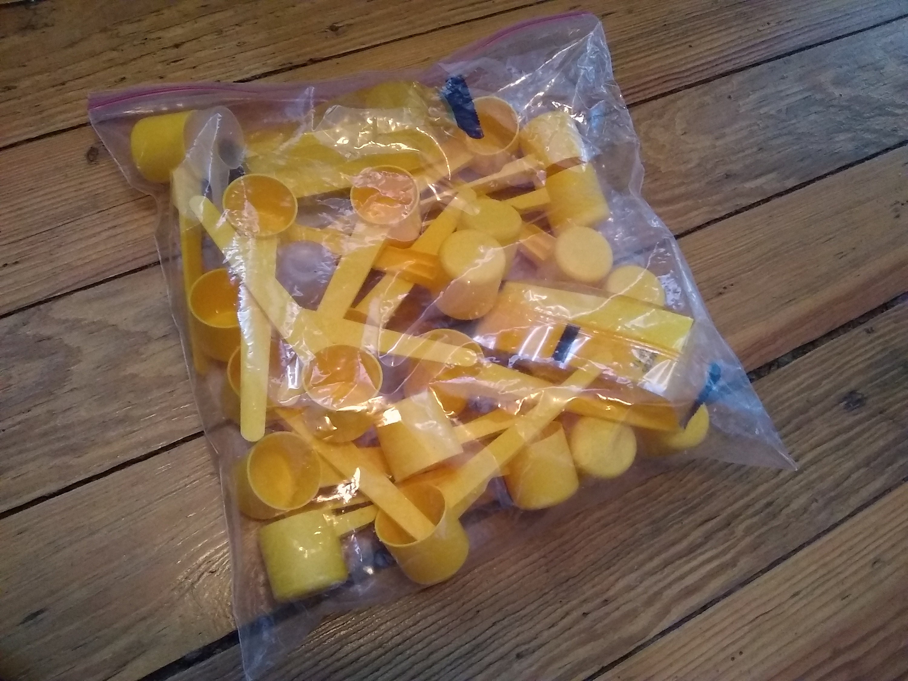 2 droge oz. Maatlepels met lange steel Koffie Proteïnepoeder Formule Droge goederen Crafting (1ct.)