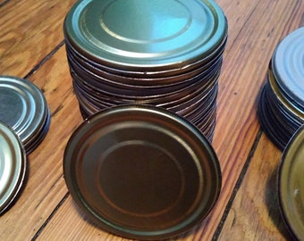 Tin Can Lid Top Upcycled Repurposed