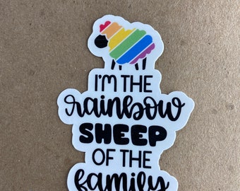 Polera Rainbow Sheep Of The Family Gay Lgbt | Cuotas sin interés