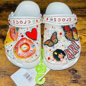 Custom clogs, Bling clogs, Personalized clogs