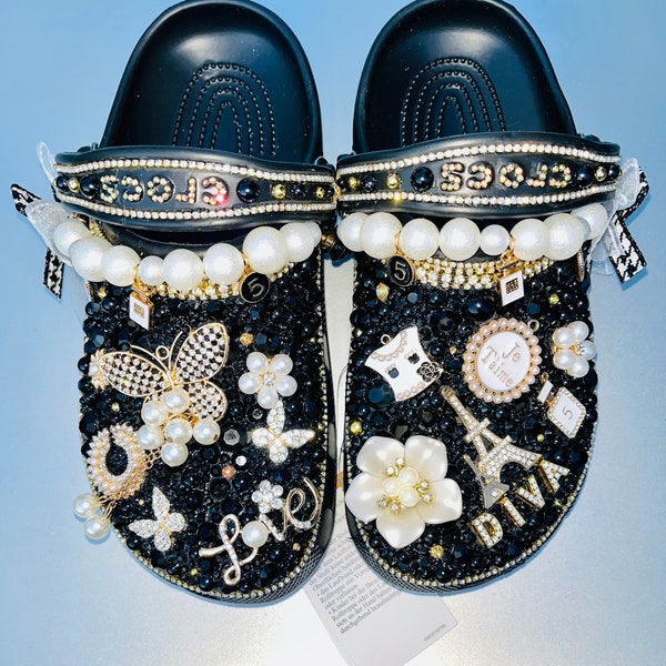 Custom clogs, Bling clogs, Personalized clogs
