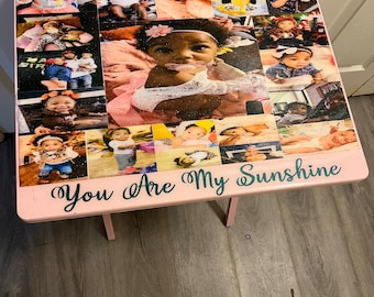 Custom Photo Tv Table