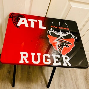 Custom Tv Tray Table and matching smoke tray set