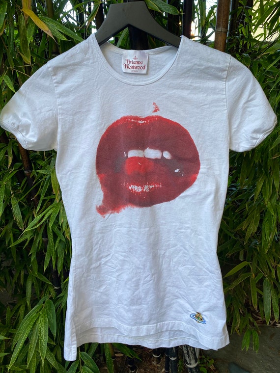 Vivienne WestWood Marilyn Manson Lips TShirt