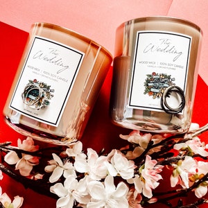 100% SOY CANDLE | The Wedding (13 oz) | Vanilla + Orchid Flowers