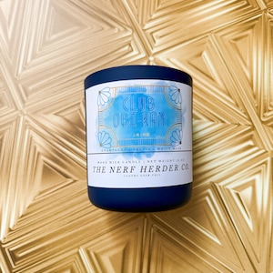 100% SOY CANDLE | Club Obi-Wan (13 oz) | Champagne + Fruits + White Musk