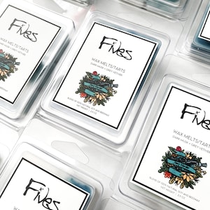 WAX MELT | Fives (2.5 oz) | Dark Musk + Grey Vetiver