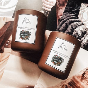 100% SOY CANDLE | Ben Kenobi (13 oz) | Mahogany Embers + Patchouli