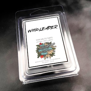 Officially Licensed WAX MELT | Wingleader (Xaden Riorson) (2.5 oz) | Garden Mint + Leather + Neroli