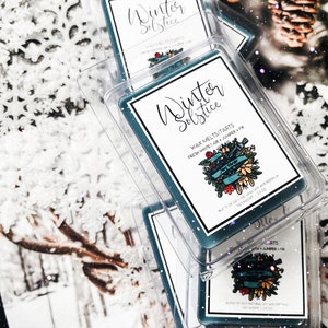 Officially Licensed WAX MELT |  The Winter Solstice (2.5 oz)  |  Fresh Winter Air + Juniper + Fir