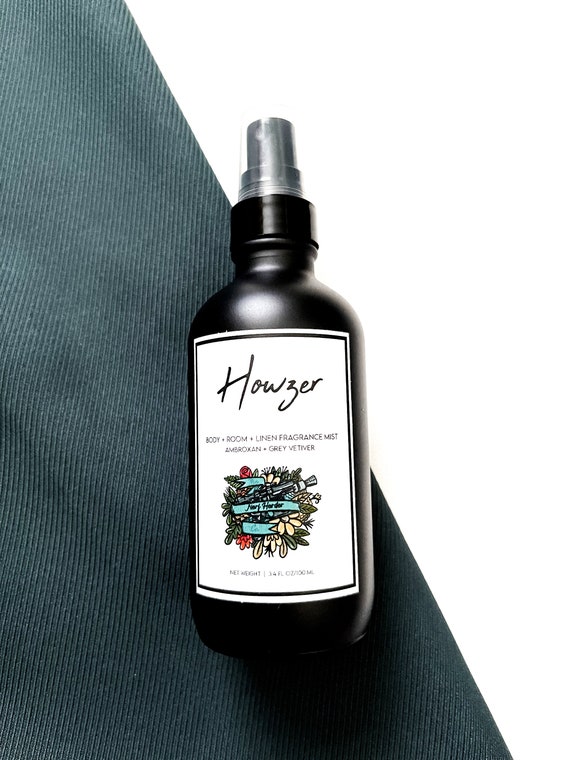 FRAGRANCE MIST Howzer 3.4 Fl Oz Ambroxan Grey Vetiver 