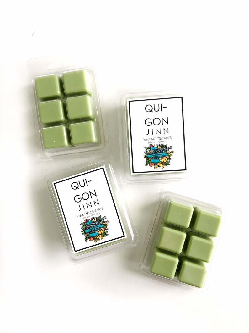 WAX MELT | Qui-Gon Jinn (2.5 oz) | Dry Gin + Cypress WAX MELT | Qui-Gon Jinn (2.5 oz) | Dry Gin + Cypress