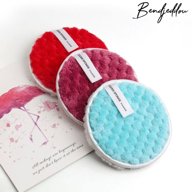 Soft Microfiber Makeup Remover Pad Reusable By Bendjeddou image 3