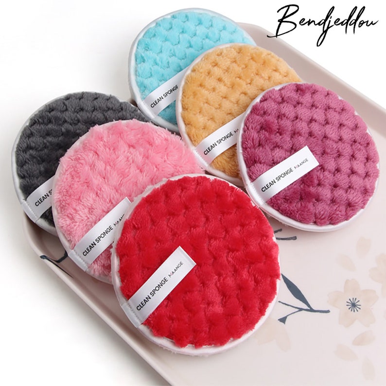 Soft Microfiber Makeup Remover Pad Reusable By Bendjeddou image 0