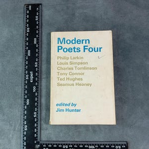 Modern Poets Four Book édité par Jim Hunter | Fabien 1968