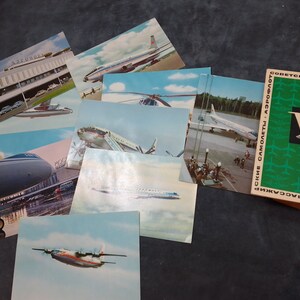 Aeroflot - Avions de transport de passagers soviétiques - Jeu de cartes postales