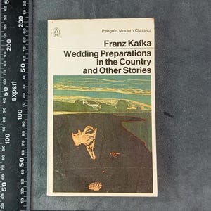 Franz Kafka "wedding Preparations in the Country and Other Stories" - Etsy