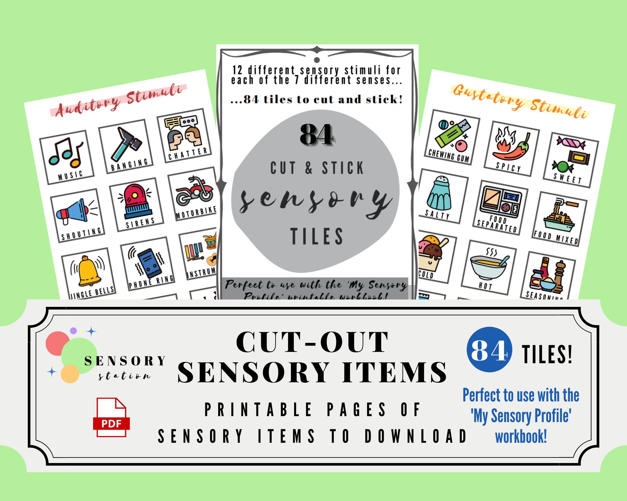 Easyread BUNDLE of Sensory and Communication Tools for Children