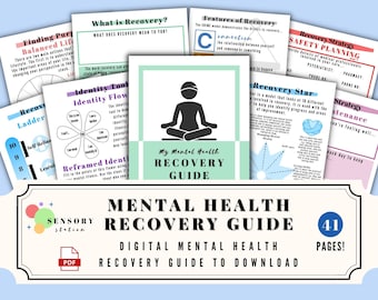 Guia de Recuperação da Saúde Mental, Caderno de Exercícios de Bem-Estar (Download em PDF)