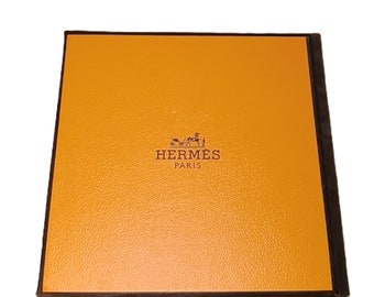 Hermes Hermes Orange Dust bag for Small items Set of 2 + Ribbon