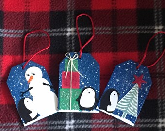 Mixed media Christmas/Yule/Winter ornaments.