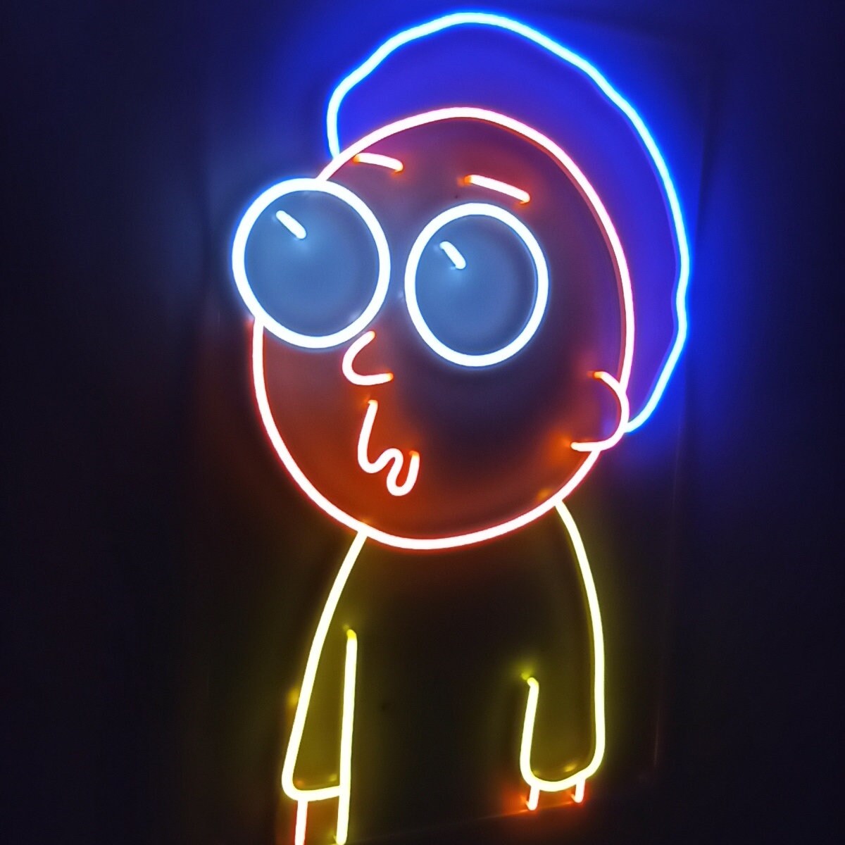 Rick and Morty Neon Sign Rick Neon Sign Rick and Morty Neon | Etsy