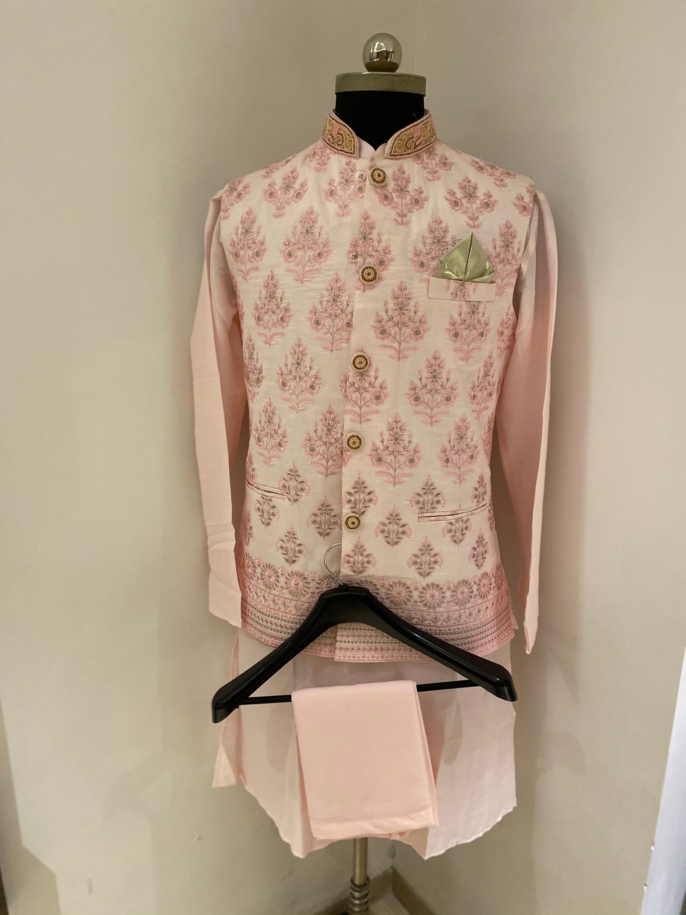 Groom Sherwani Wedding Groom Groom Outfit Kurta Pyjama Kurta Jacket