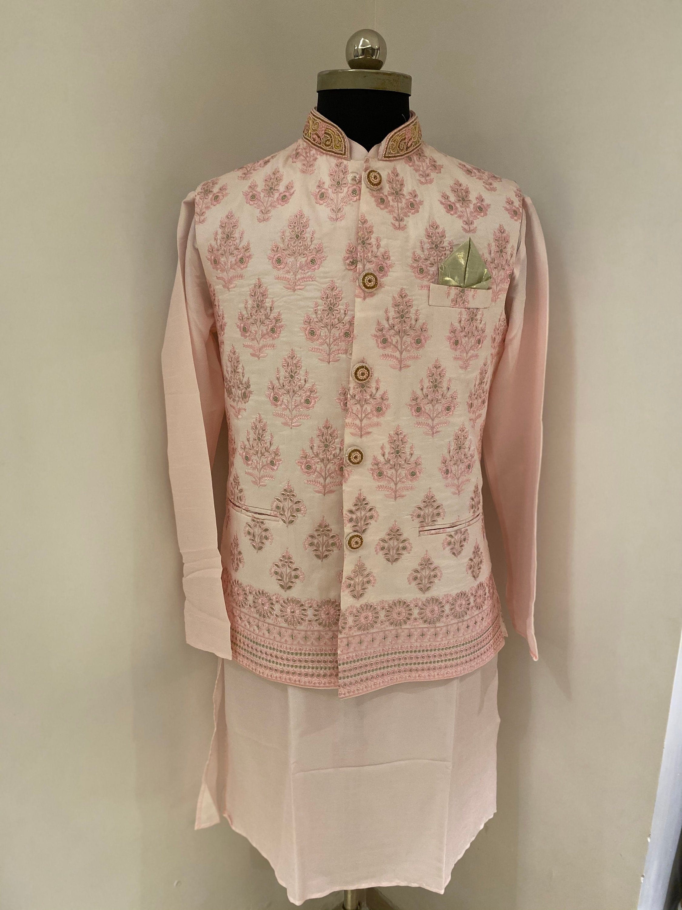 Groom Sherwani Wedding Groom Groom Outfit Kurta Pyjama Kurta Jacket