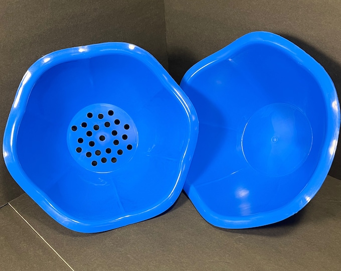 The Kernel Clink - Popcorn Bowl Shaker, Sifter, Separator (2 bowl Set)