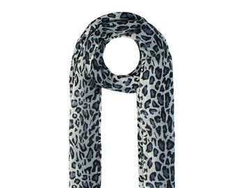 oasis leopard print scarf