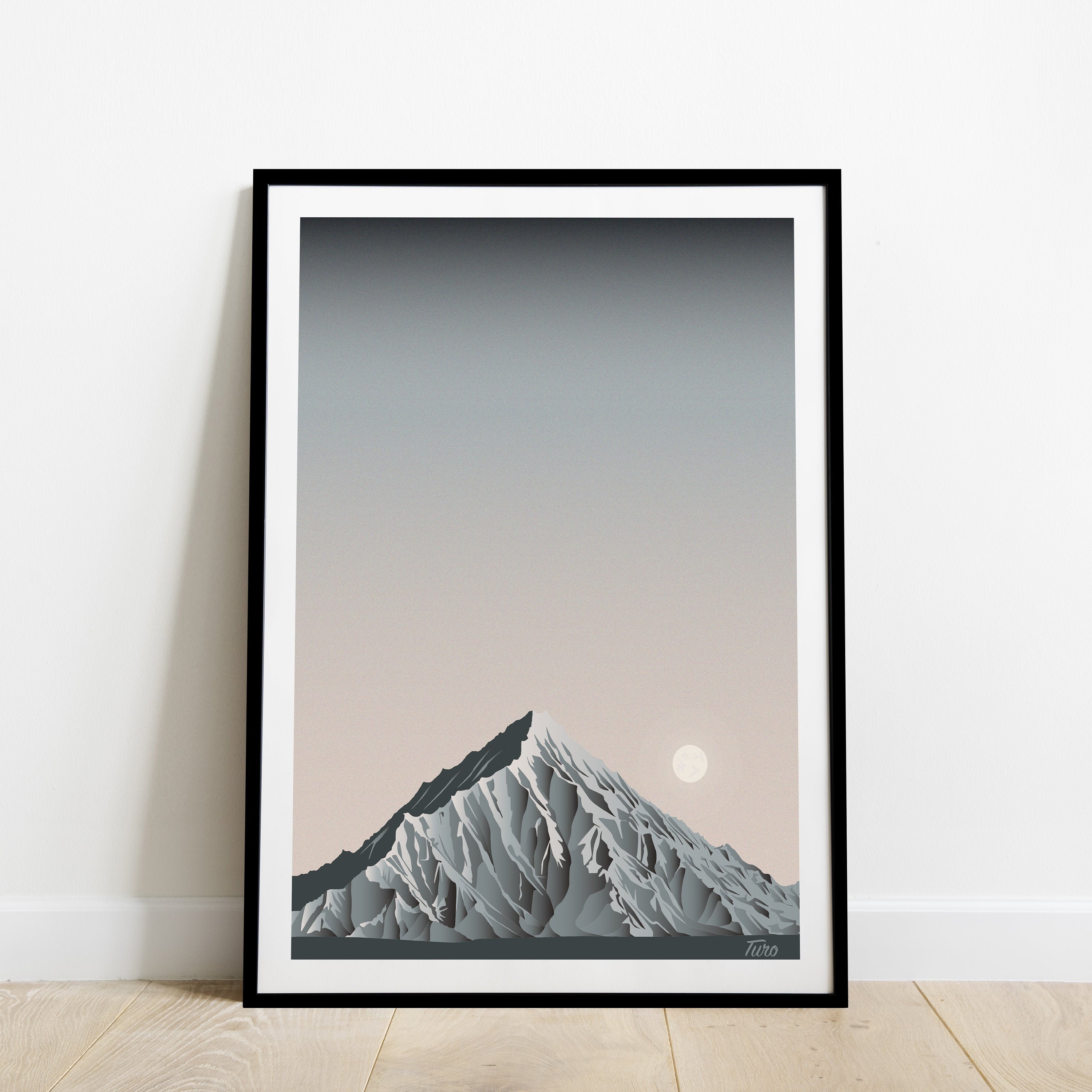 Bardenas Reales Travel Poster/Affiche de Navarra Vintage Pays Basque Espagne Parc Naturel