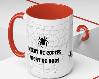 Spooky Ghost Coffee Mug: Halloween Ceramic Drinkware