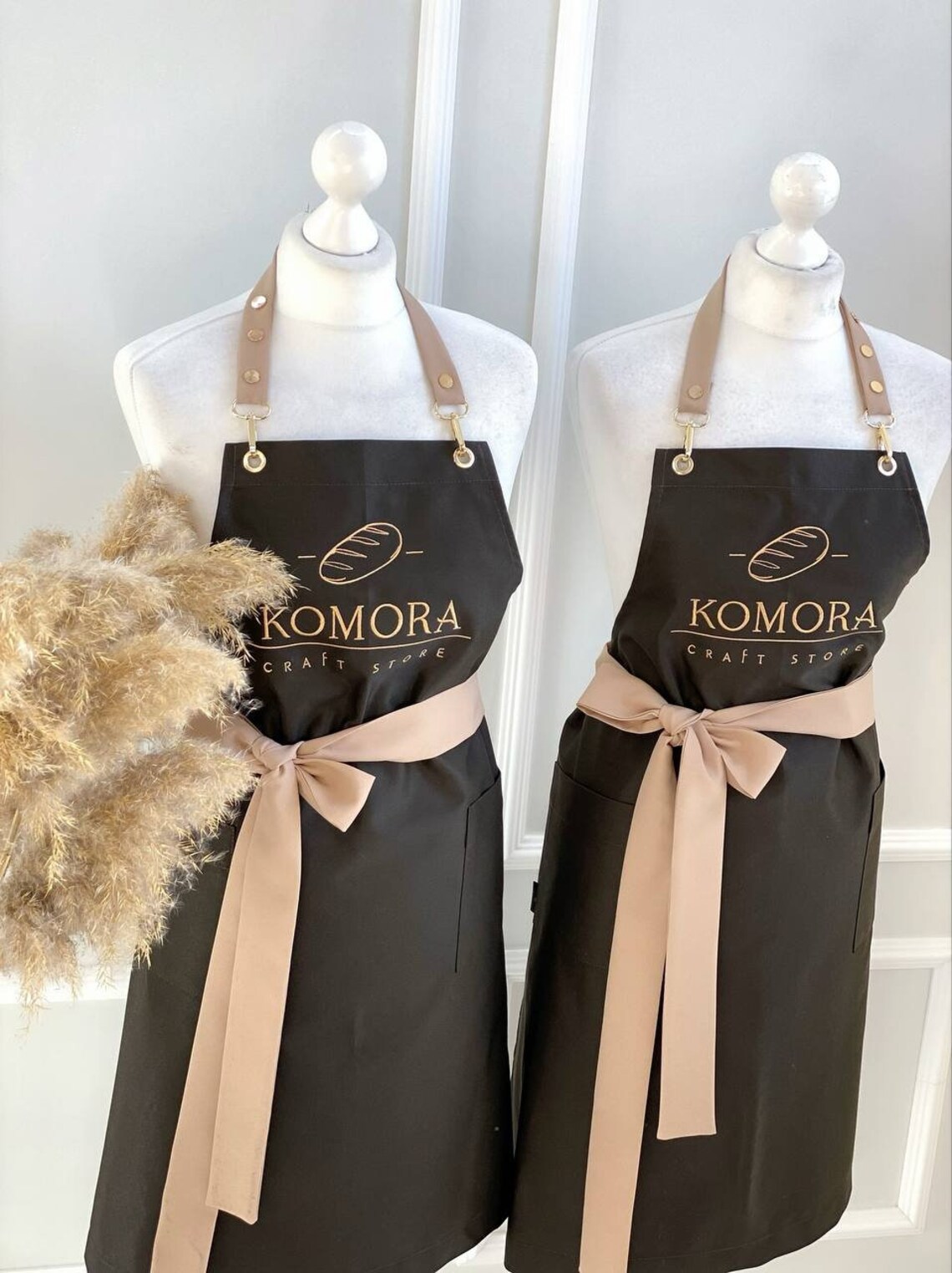 Master Baker Personalised Apron- Custom Apron, Personalised, Gift For Him, Gift For Her – Weasel And Stoat