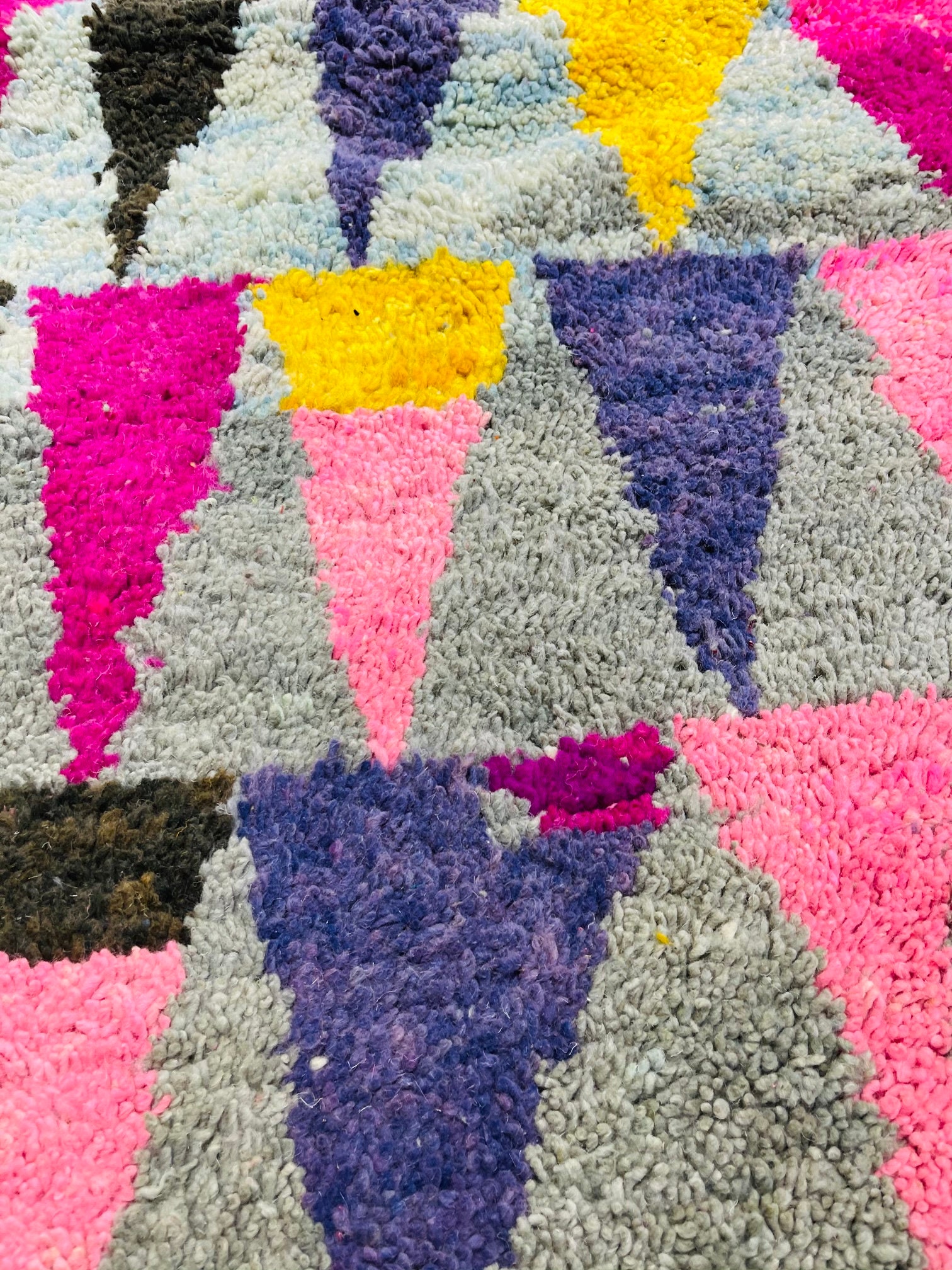 Vibrant Pink Runner Rug Moroccan Rug Wool Runner Rug Etsy UK