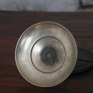 Antique shaving mirror with stand / Elite Metal Novelty Mfg table top mirror / silver shaving mirror / vintage mirror / vanity mirror bild 5
