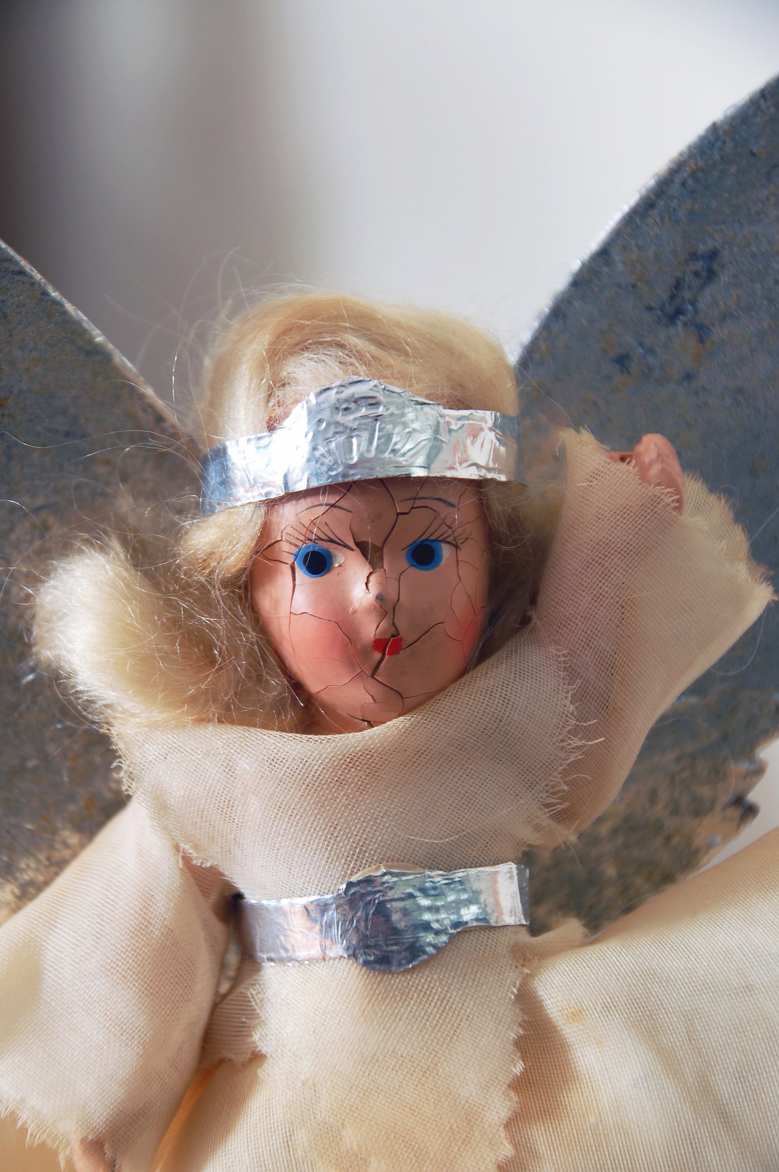 Antique Angel Tree Topper / Vintage Christmas Tree Topper / Etsy