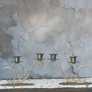 Gregorian Copper Candle Holder - Etsy