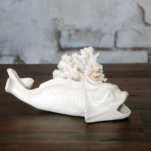 Vintage Japanese Ceramic Wall Fish - Etsy
