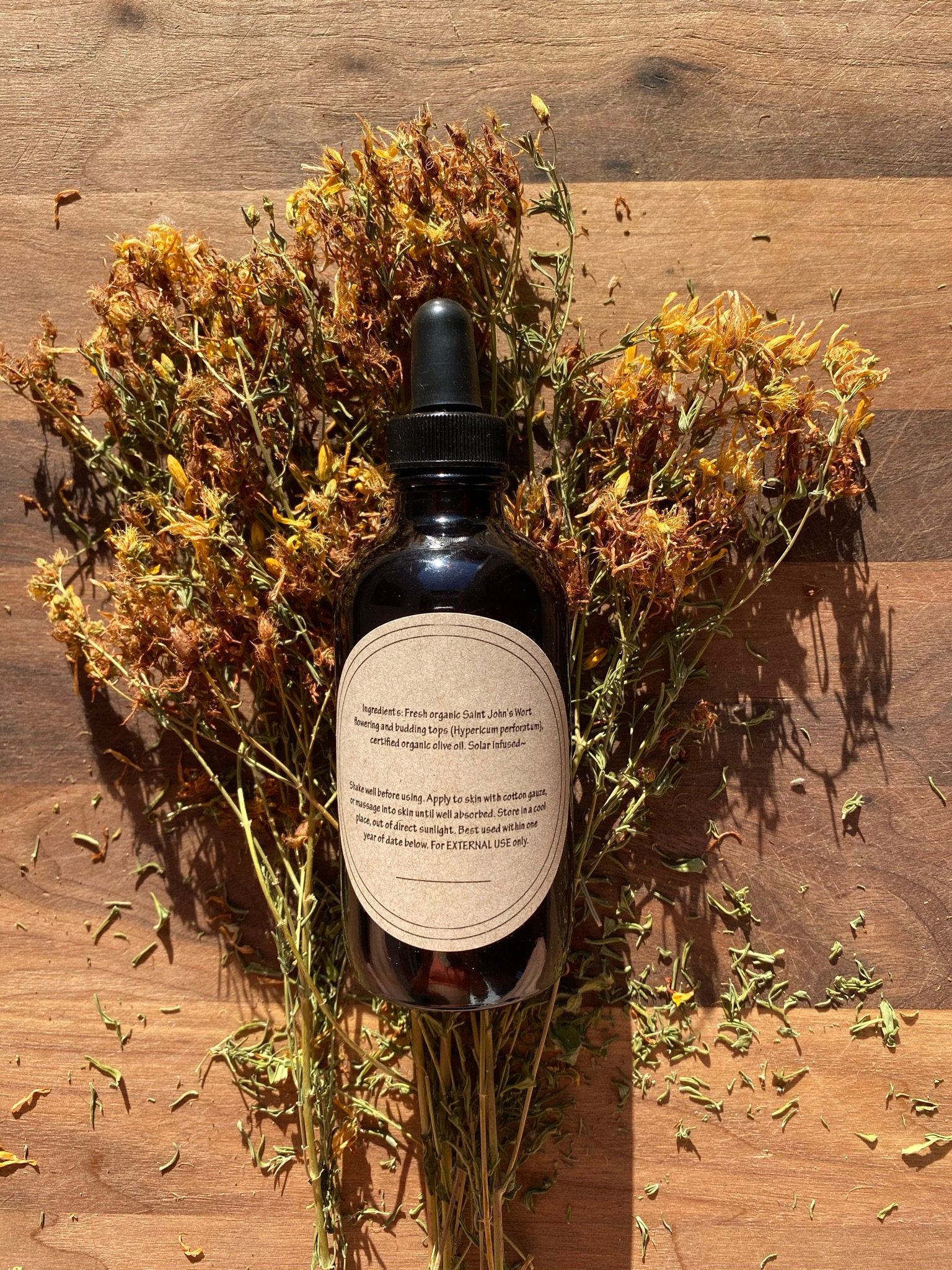 Aceite Flor De San Juan 8 oz de aceite de hierba de San Juan | Etsy