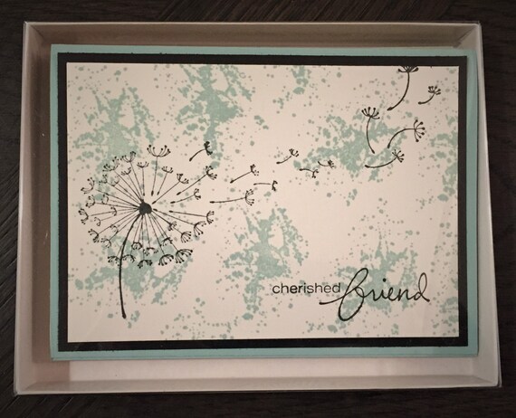 Box of 4 Cherished Friend Greeting Card