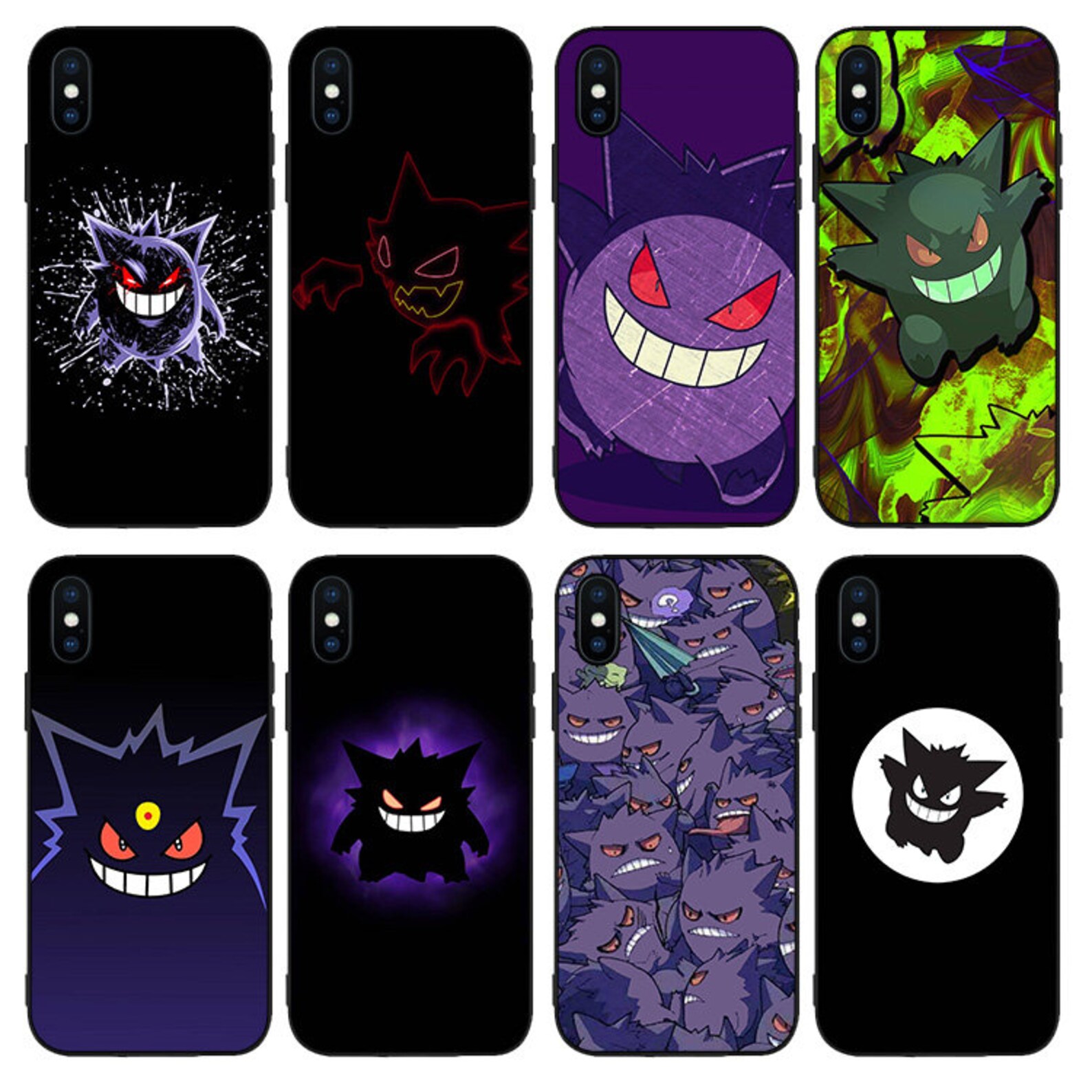 Gengar phone case Soft phone case available for iphone Etsy