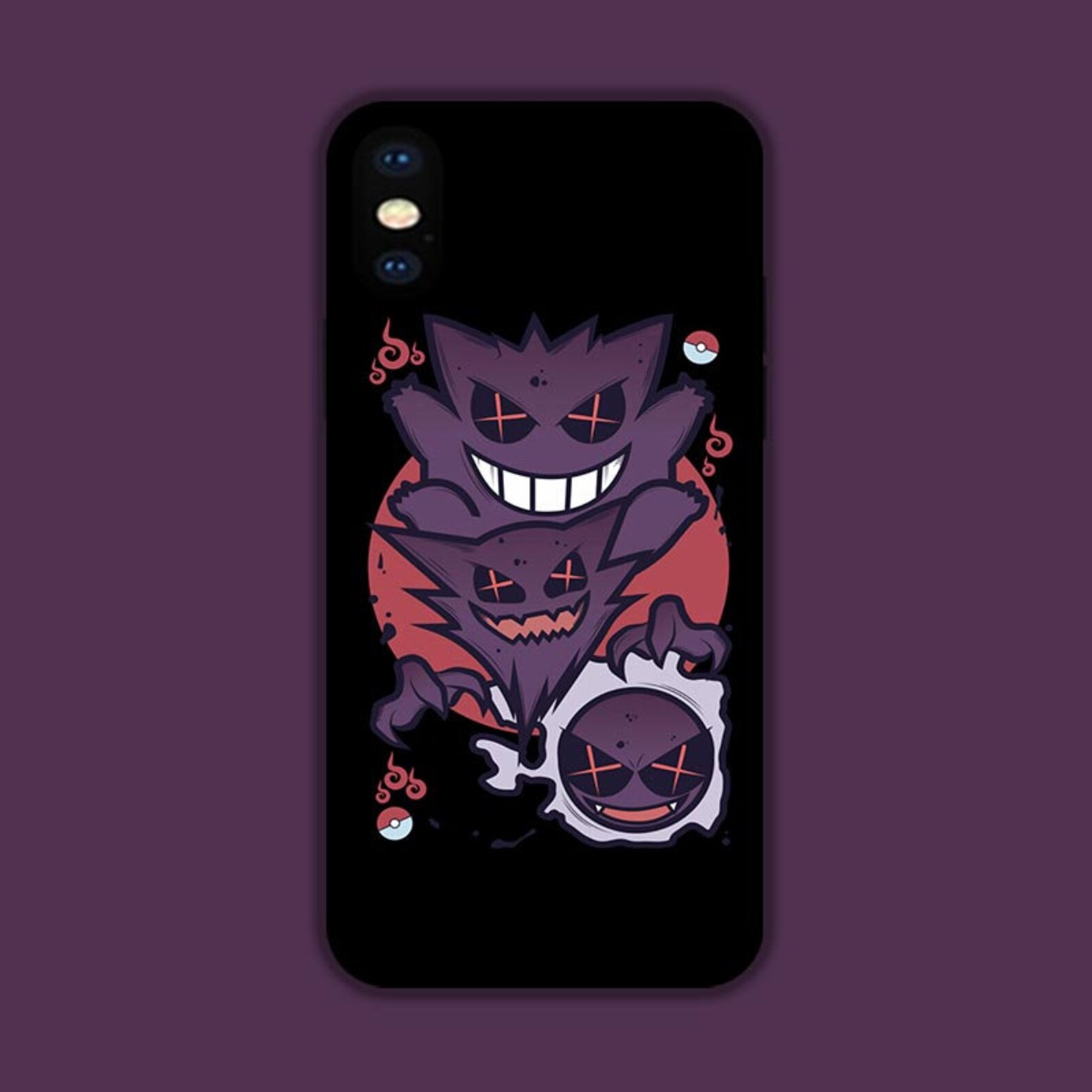 Gengar Phone Case Soft Phone Case Available for Iphone Etsy UK